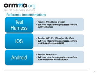 Reference Implementations 
