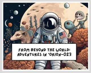 FROM BEYOND THE WORLD:
Adventures in 'ORION-023
 