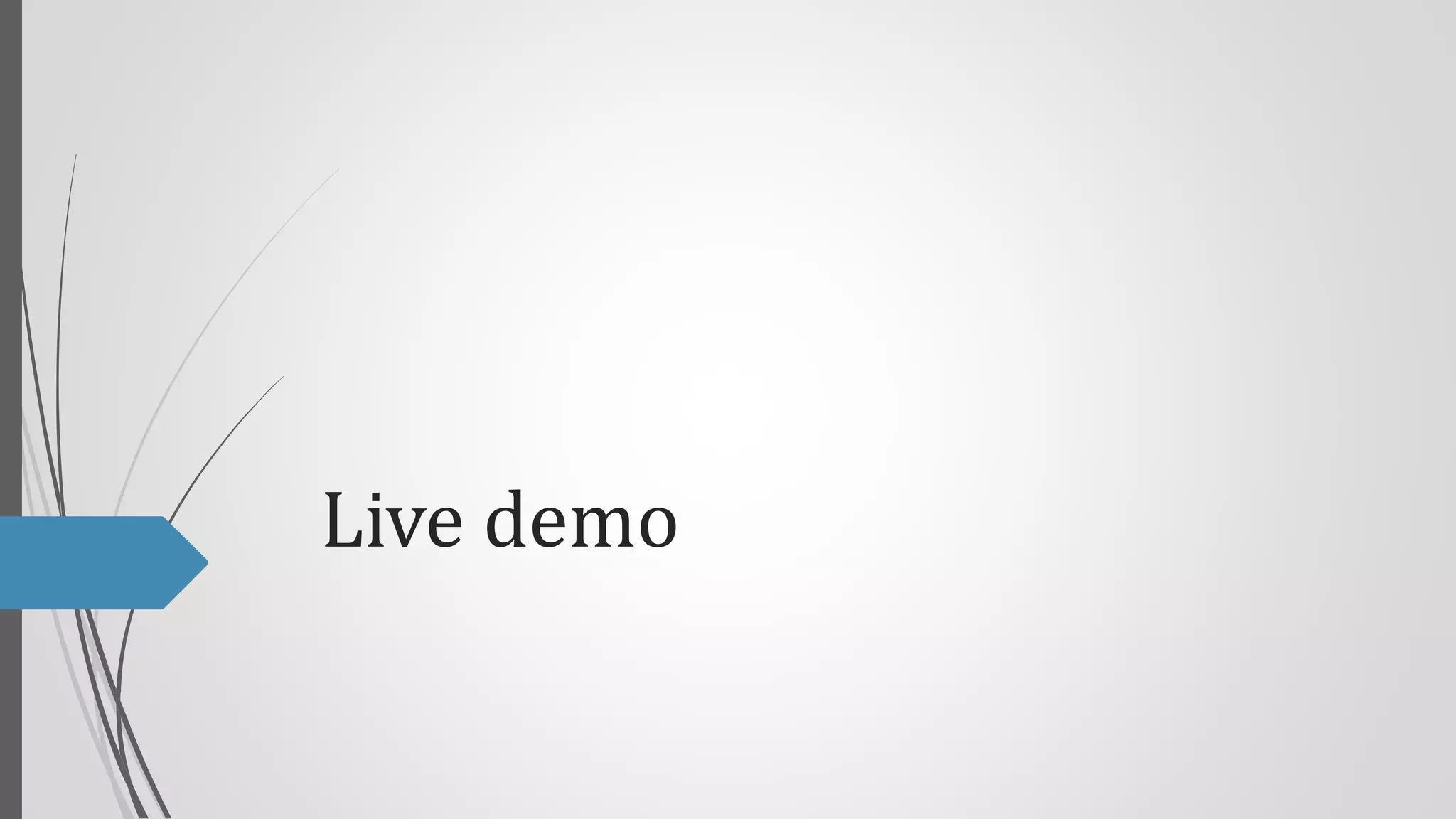 Live demo

 