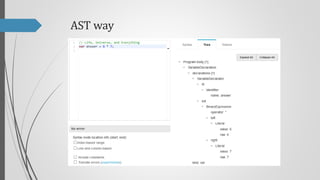 AST way

 