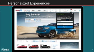 31
Personalized Experiences
 