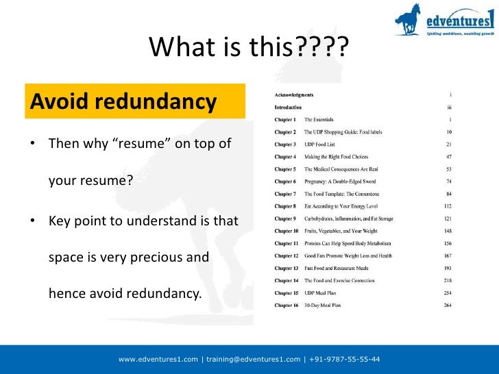 powerful resumes
