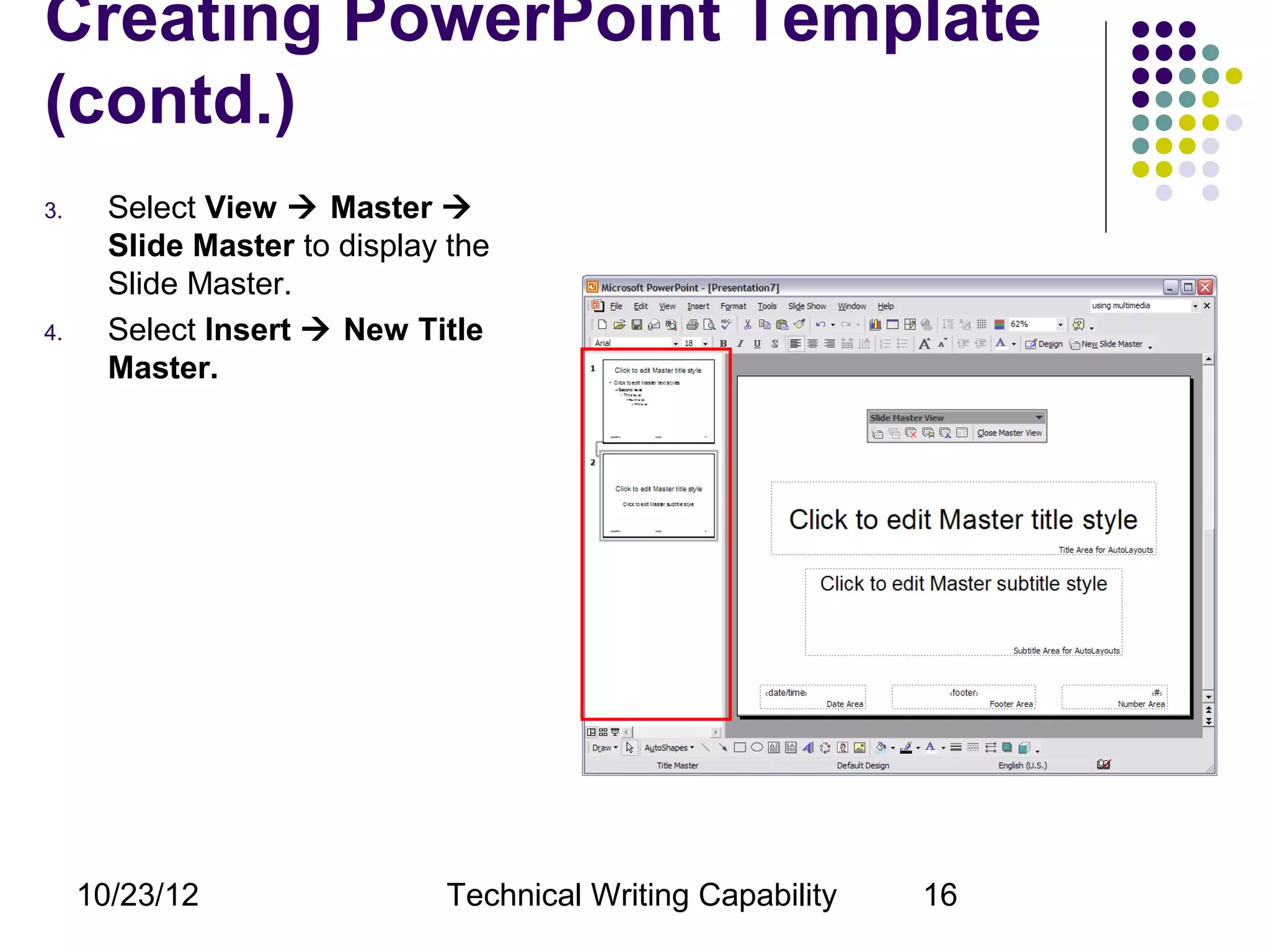 Creating PowerPoint templates | PPT