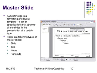 Creating PowerPoint templates | PPT
