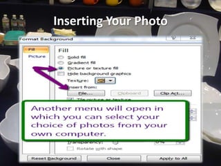 Professional touchMaking The ConnectionPhoto presentations should match your topic