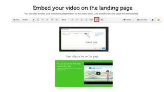 Create a solid color block
You can create a solid block by simply adding a section, and choosing a solid color as background
Make it solid and choose color,
Click on resize from dropdown
options to have it full screen
 