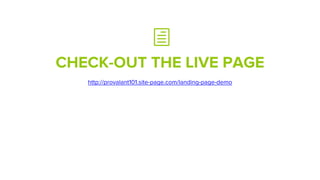 Let’s preview and check
You can preview the page anytime and check how it renders on each device
 