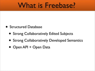 Creating Semantic Mashups  Bridging Web 2 0 And The Semantic Web Presentation 1