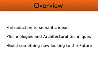 Creating Semantic Mashups  Bridging Web 2 0 And The Semantic Web Presentation 1