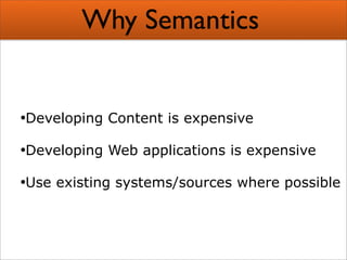Creating Semantic Mashups  Bridging Web 2 0 And The Semantic Web Presentation 1