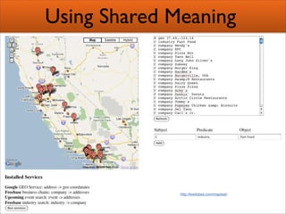 Creating Semantic Mashups  Bridging Web 2 0 And The Semantic Web Presentation 1