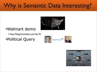 Creating Semantic Mashups  Bridging Web 2 0 And The Semantic Web Presentation 1