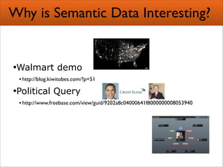 Creating Semantic Mashups  Bridging Web 2 0 And The Semantic Web Presentation 1