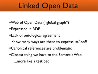 Creating Semantic Mashups  Bridging Web 2 0 And The Semantic Web Presentation 1