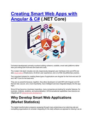 Creating Smart Web Apps with Angular & C# | PDF