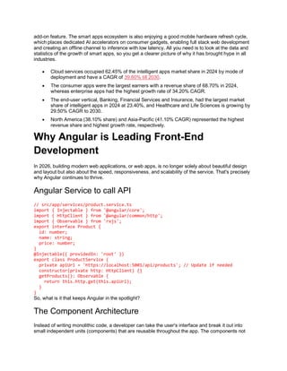 Creating Smart Web Apps with Angular & C# | PDF