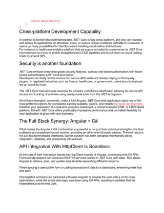 Creating Smart Web Apps with Angular & C# | PDF