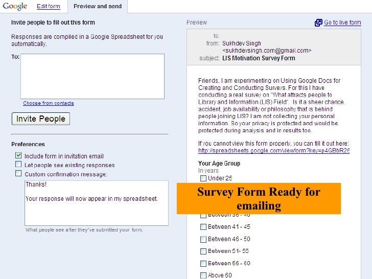 conduct research and surveys online design send and get results dir
