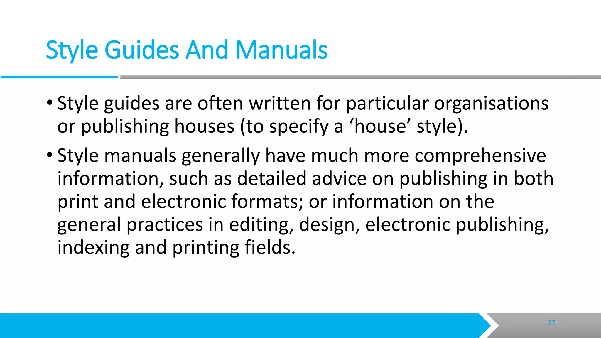Creating technical documents