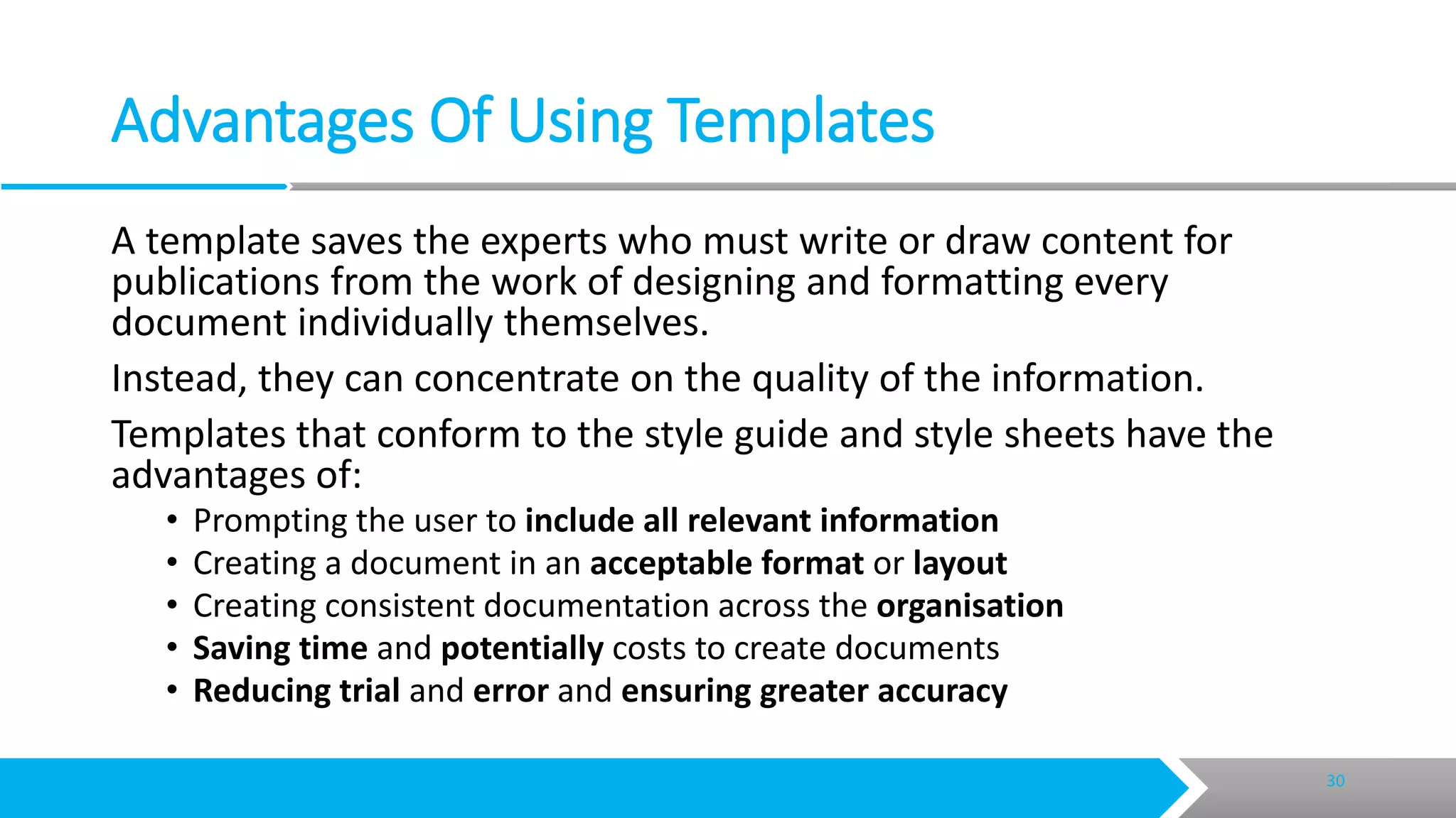 Creating technical documents