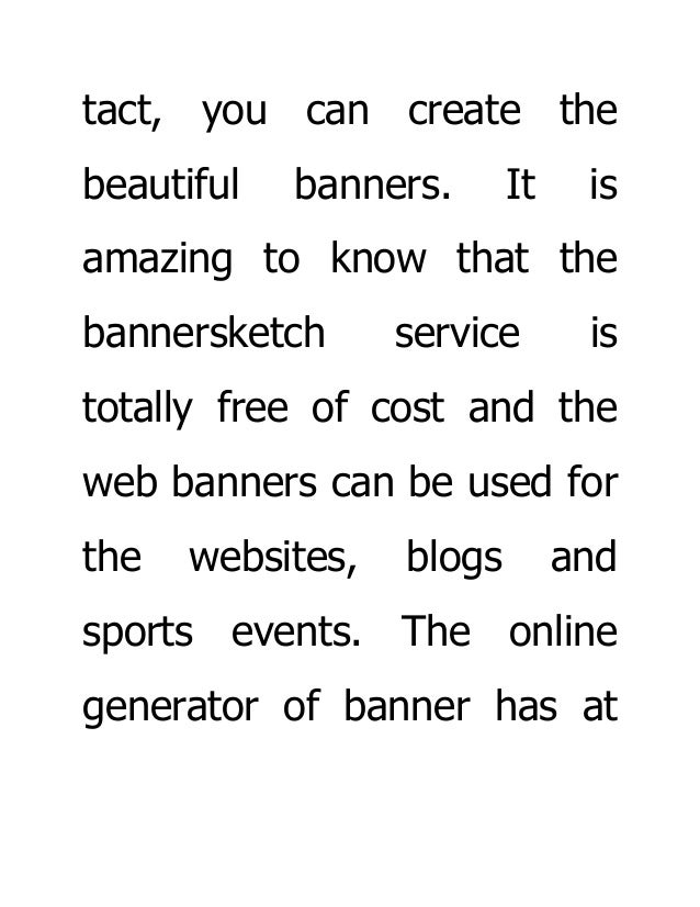 Creating The Beautifully Designed Banners For Sports Events