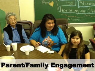Parent/Family Engagement
 
