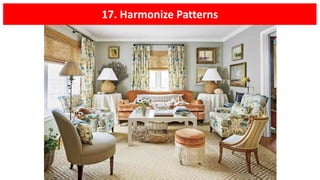 17. Harmonize Patterns
 