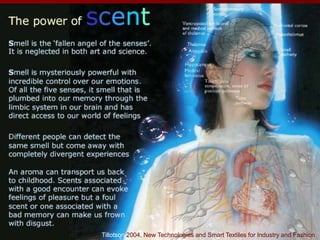 Tillotson 2004, New Technologies and Smart Textiles for Industry and Fashion
 