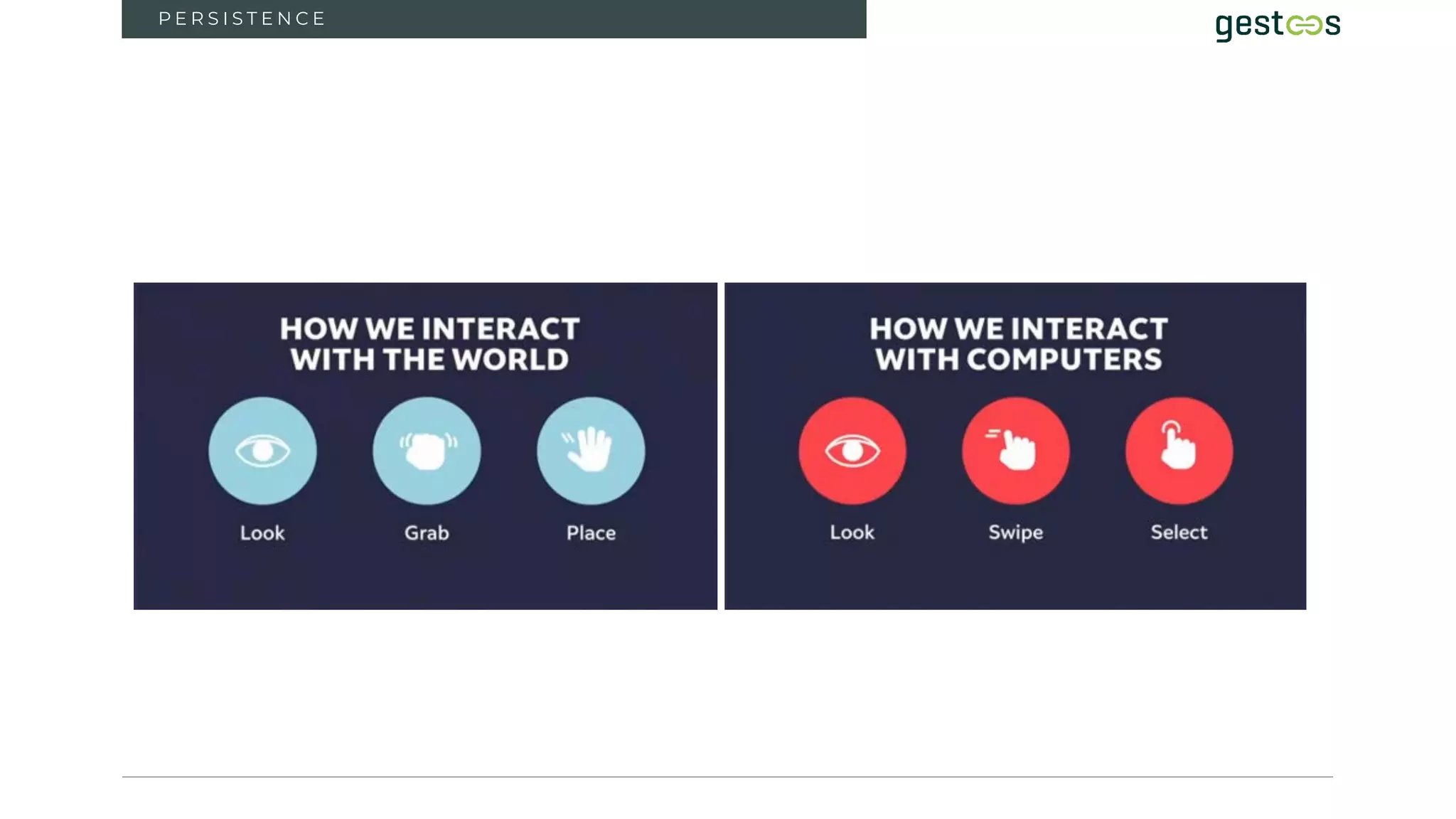 7
P E R S I S T E N C E
 