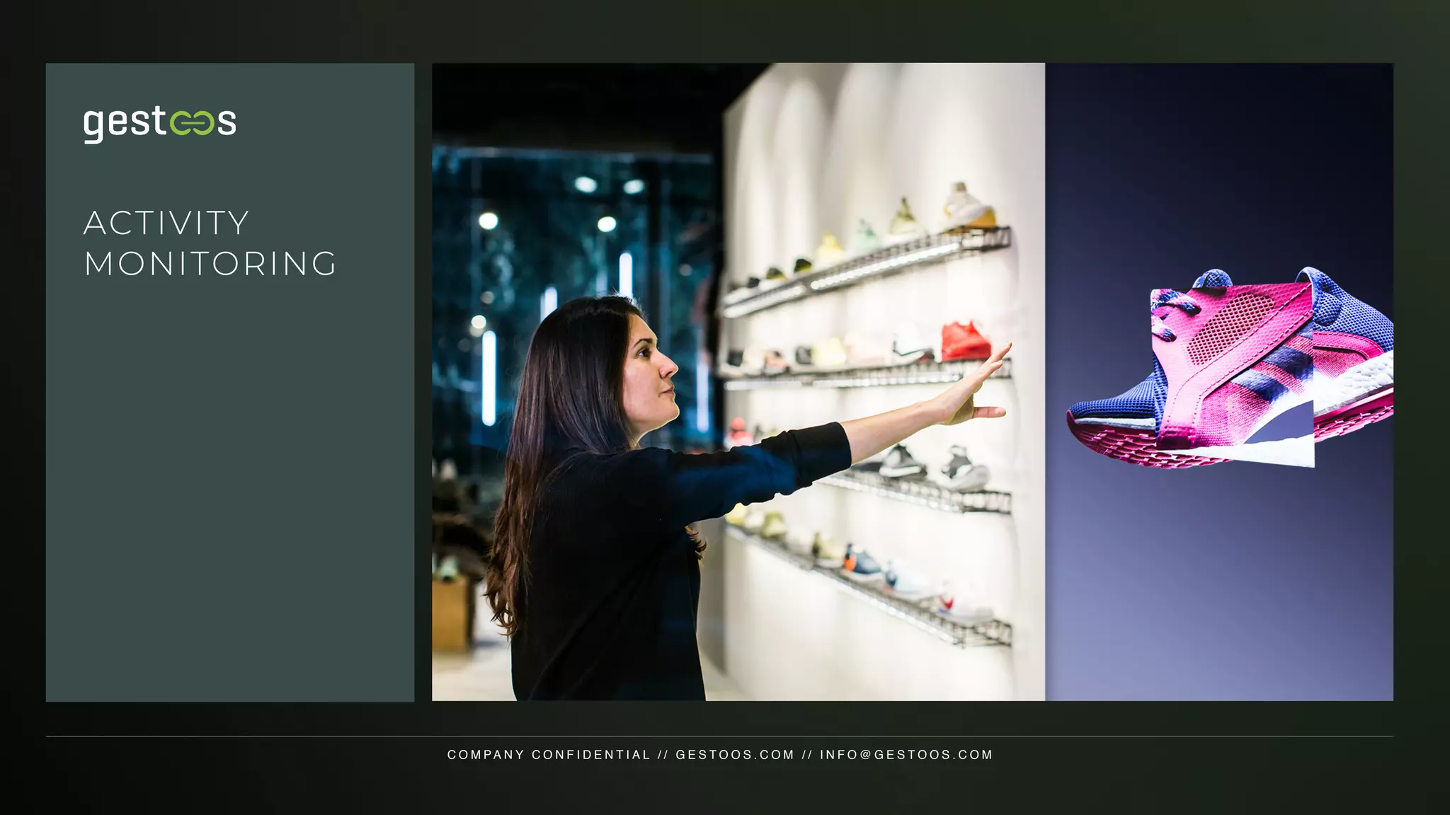C O M PA N Y C O N F I D E N T I A L / / G E S T O O S . C O M / / I N F O @ G E S T O O S . C O M
ACTIVITY
MONITORING
 