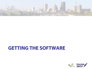 Creating training materials for online delivery