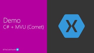 Creating Xamarin.Forms UIs is C#