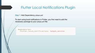 Creating User Interface and Notification System in Flutter .pptx