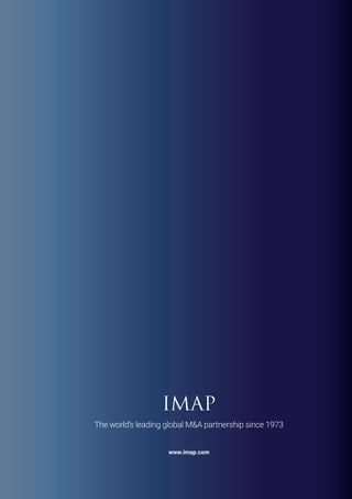 www.imap.com
The world’s leading global MA partnership since 1973
IMAP
 