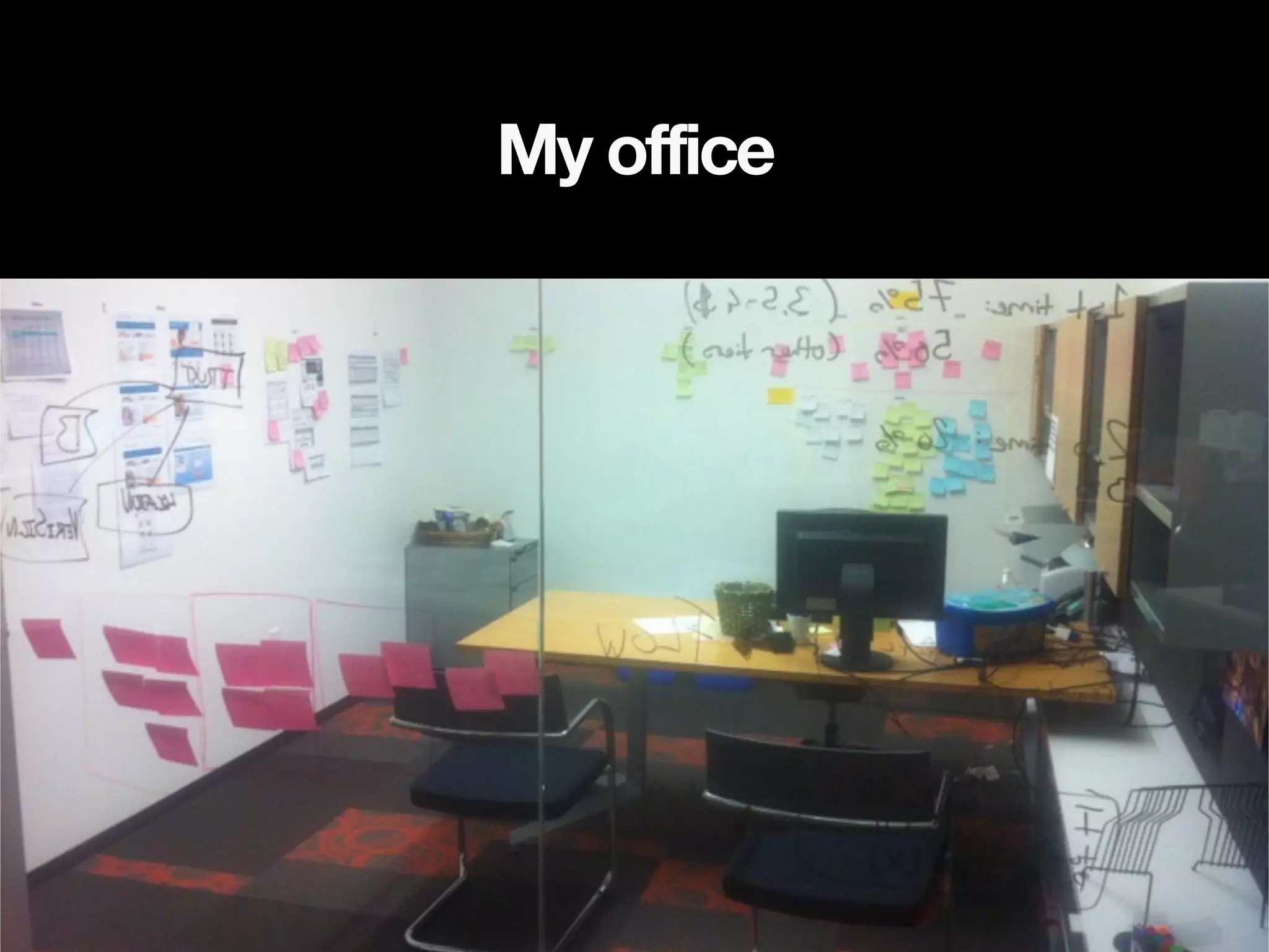 My office
 