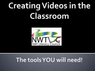 Creating Videos in the
     Classroom
 