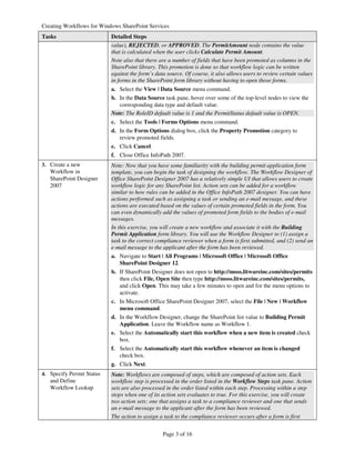 Creating Workflows Windows Share Point Services