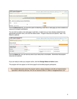 Creating your DRF program | PDF