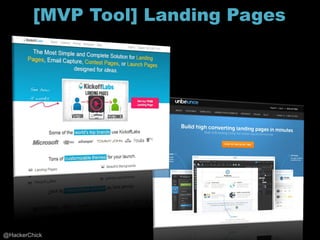 [MVP Tool] Landing Pages




@HackerChick
 
