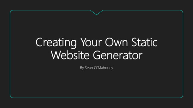 Static Website Generator _ Static Site Generators – REBE
