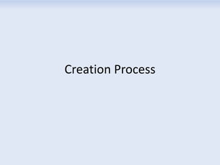 Creation Process
 