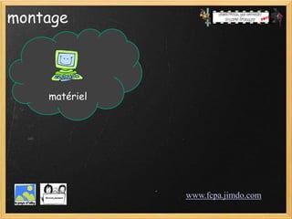 montage



    matériel




               www.fcpa.jimdo.com
 