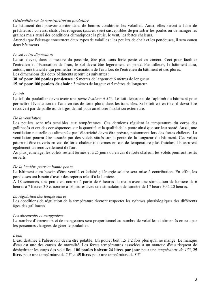 Creation du0027un poulailler