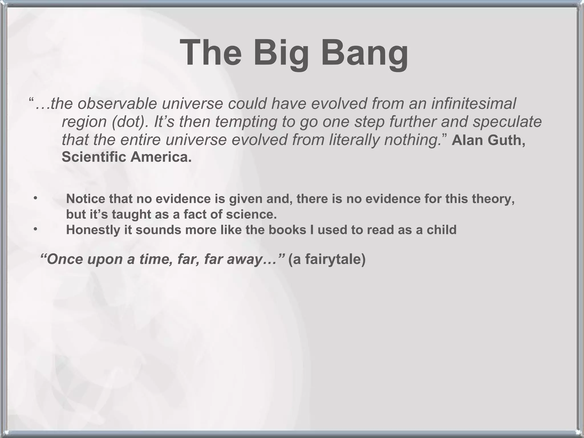 Creation vs Evolution | PPT