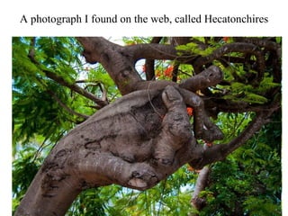 A photograph I found on the web, called Hecatonchires
 