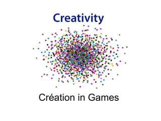 Création in Games 