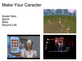 Make Your Caracter Guitar Hero Spore Sims Second Life 