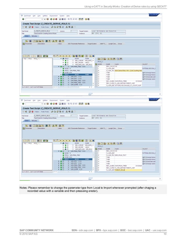 Creation of derive roles with secatt | PDF | Computer Software and ...