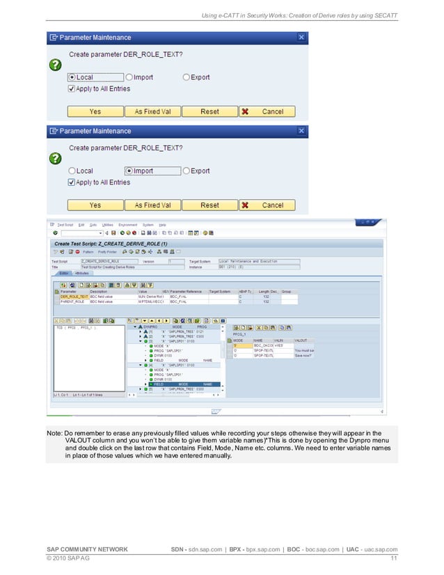 Creation of derive roles with secatt | PDF | Computer Software and ...