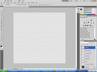 Creation of magazine advert